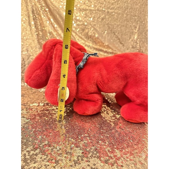 TY BEANIE BUDDIES RED ROVER DOG W/ Handkerchief, Plush Stuffed Animal Puppy P9 - Picture 11 of 11